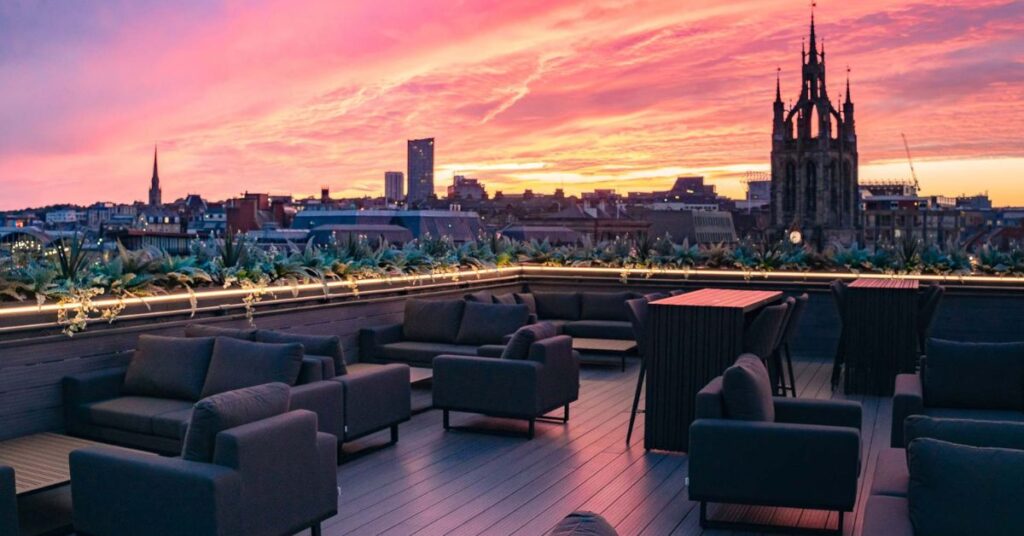 Above Rooftop Newcastle Hire Space